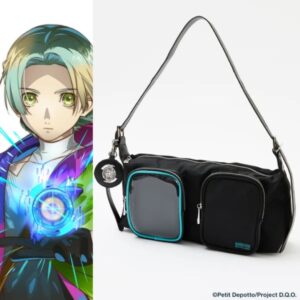Gnosia Model Bag Shoulder Bag dengan Detail Silver Key dan Desain Yuri