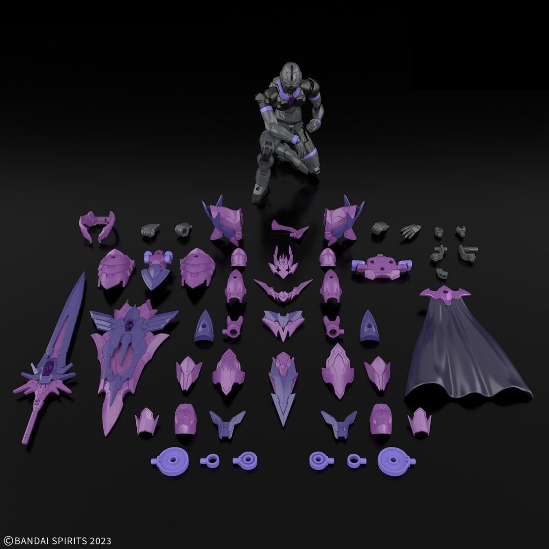 30MF Dark Neville Ark Knight BANDAI SPIRITS dengan Armor Darkness dan Shield 30MF Dark Neville Ark Knight BANDAI SPIRITS dengan Armor Darkness dan Shield