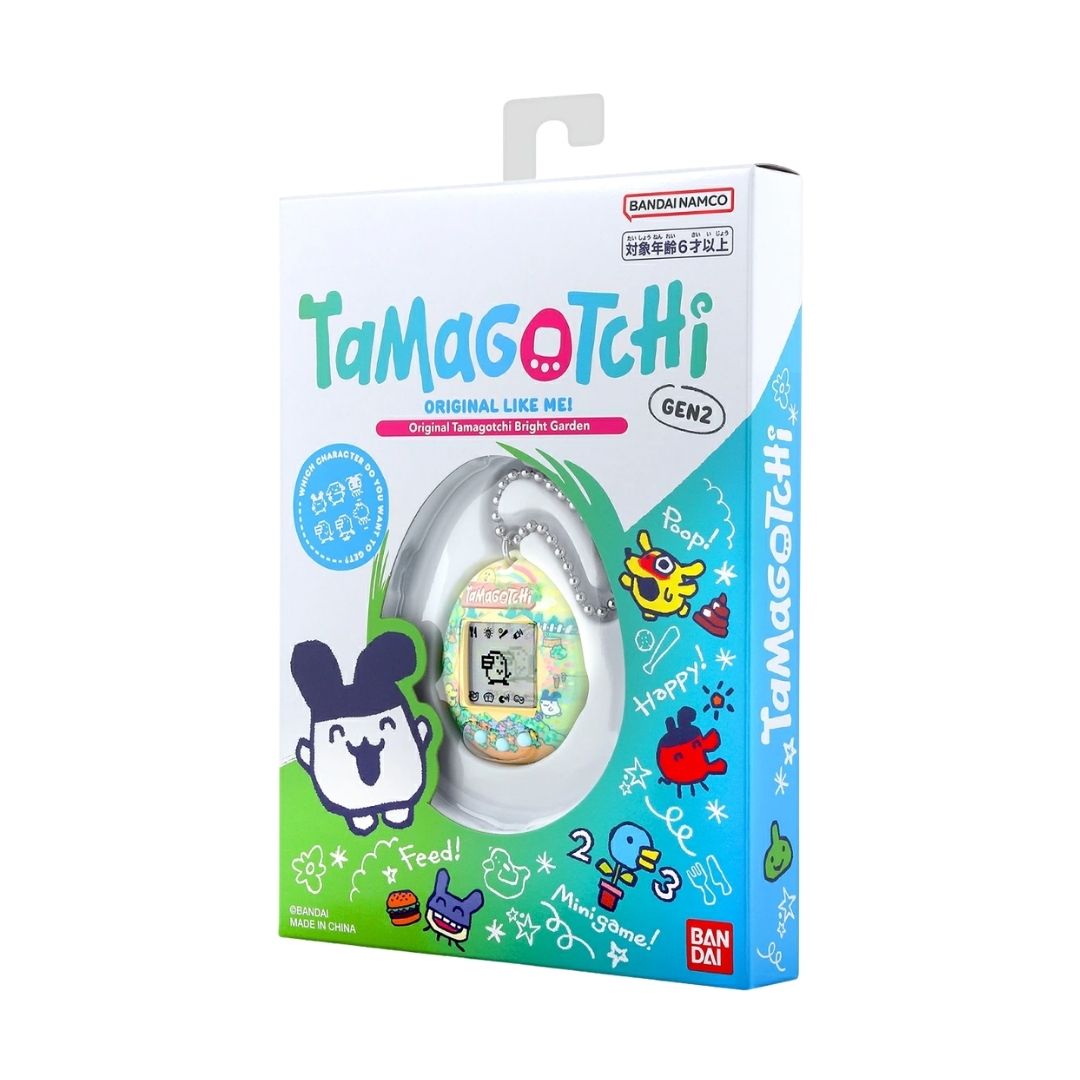 Tamagotchi Bright Garden GEN2 dengan Desain Taman Penuh Warna