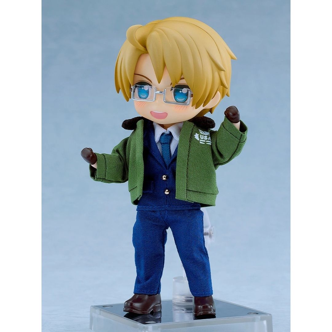 Nendoroid Doll Hetalia World Stars America dengan Kostum Detail Nendoroid Doll Hetalia World Stars America dengan Kostum Detail