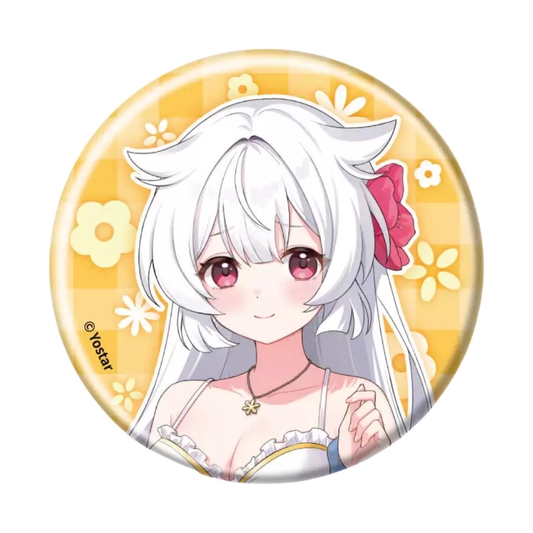 Stella Sora Summer Casual Outfit Can Badge Complete Set 5 Types Bonus Card