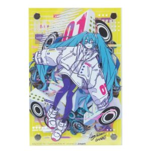 Hatsune Miku Layered Acrylic Stand dengan Artwork Keigo Inoue Berlapis