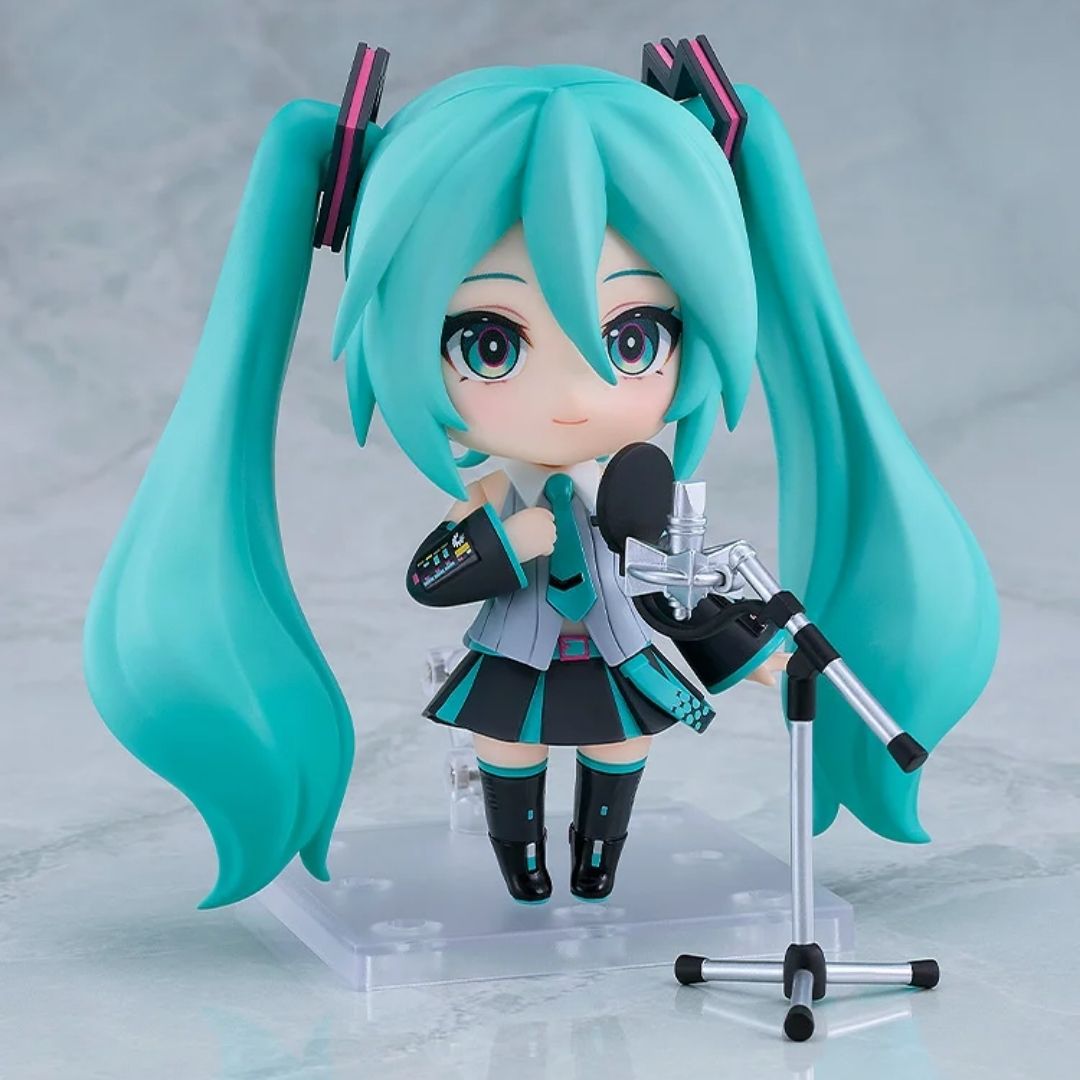 Nendoroid Hatsune Miku V6 Vocaloid Figure dengan Bonus Acrylic Mini Shikishi
