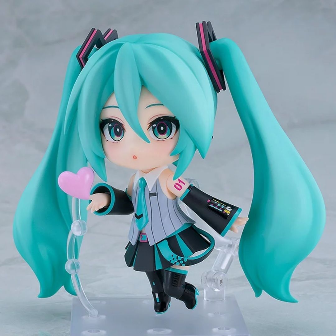 Nendoroid Hatsune Miku V6 Vocaloid Figure dengan Bonus Acrylic Mini Shikishi