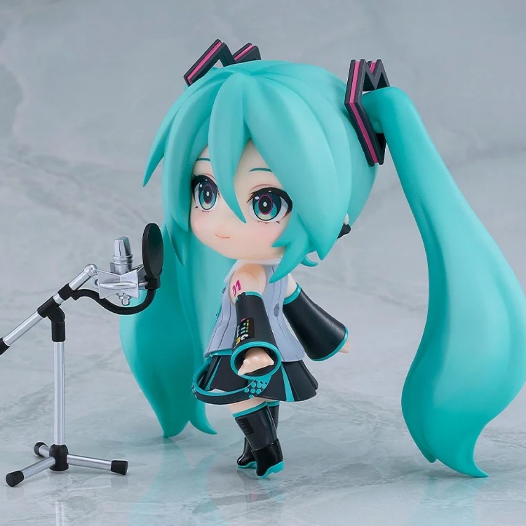Nendoroid Hatsune Miku V6 Vocaloid Figure dengan Bonus Acrylic Mini Shikishi
