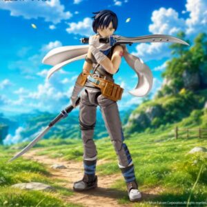 Revoltech Joshua Trails in the Sky Figure 150mm dengan Twin Swords & Harmonica Revoltech Joshua Trails in the Sky Figure 150mm dengan Twin Swords & Harmonica