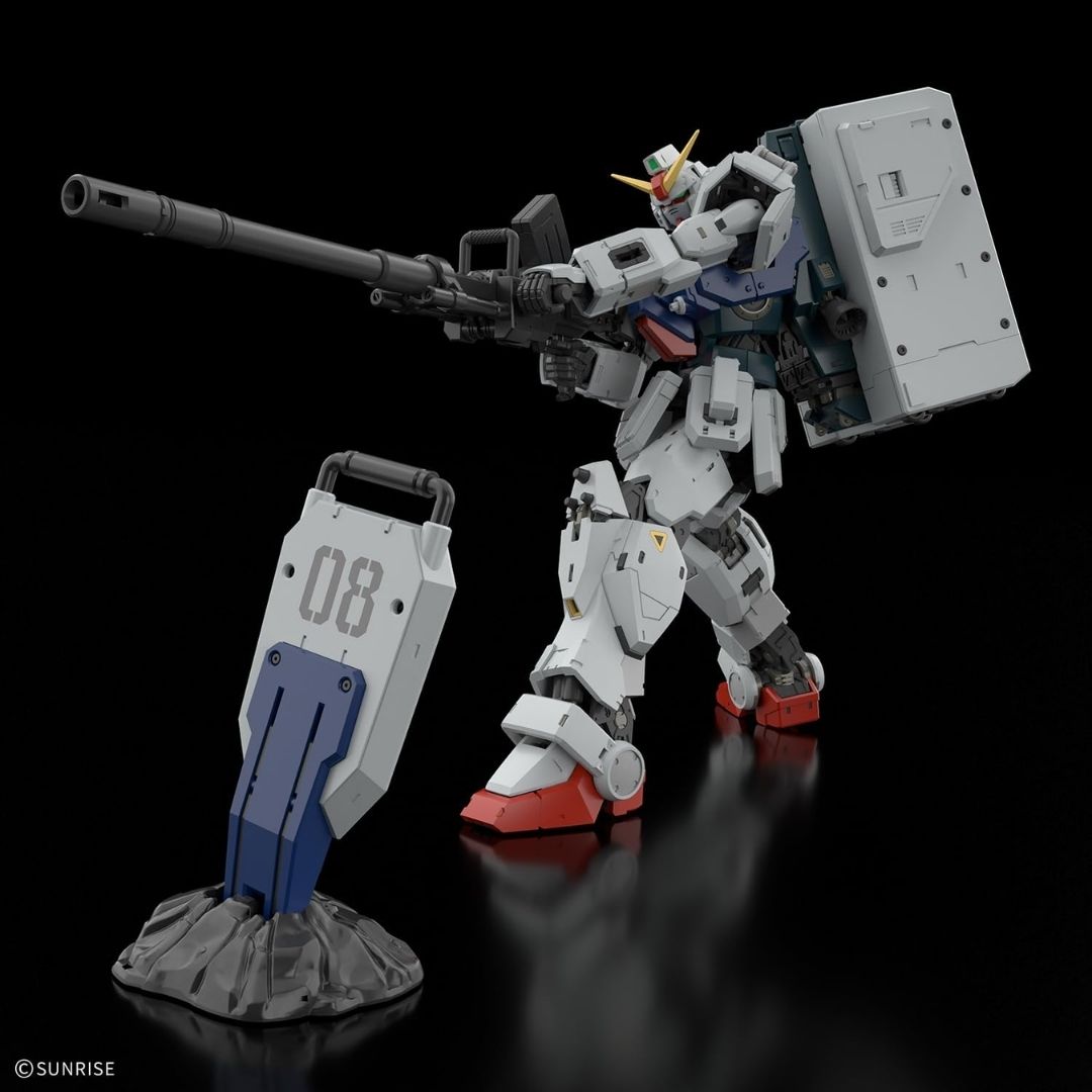 RG Gundam Ground Type 1/144 BANDAI Spirits dengan Detail Realistic Decal