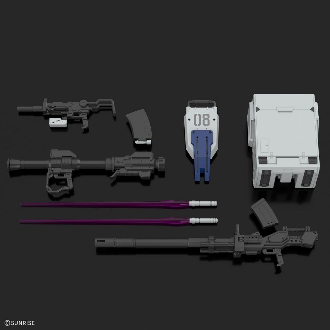 RG Gundam Ground Type 1/144 BANDAI Spirits dengan Detail Realistic Decal