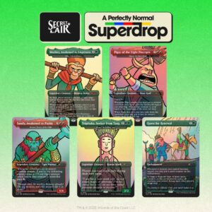 Magic The Gathering Secret Lair Gene Luen Yang Journey to the West