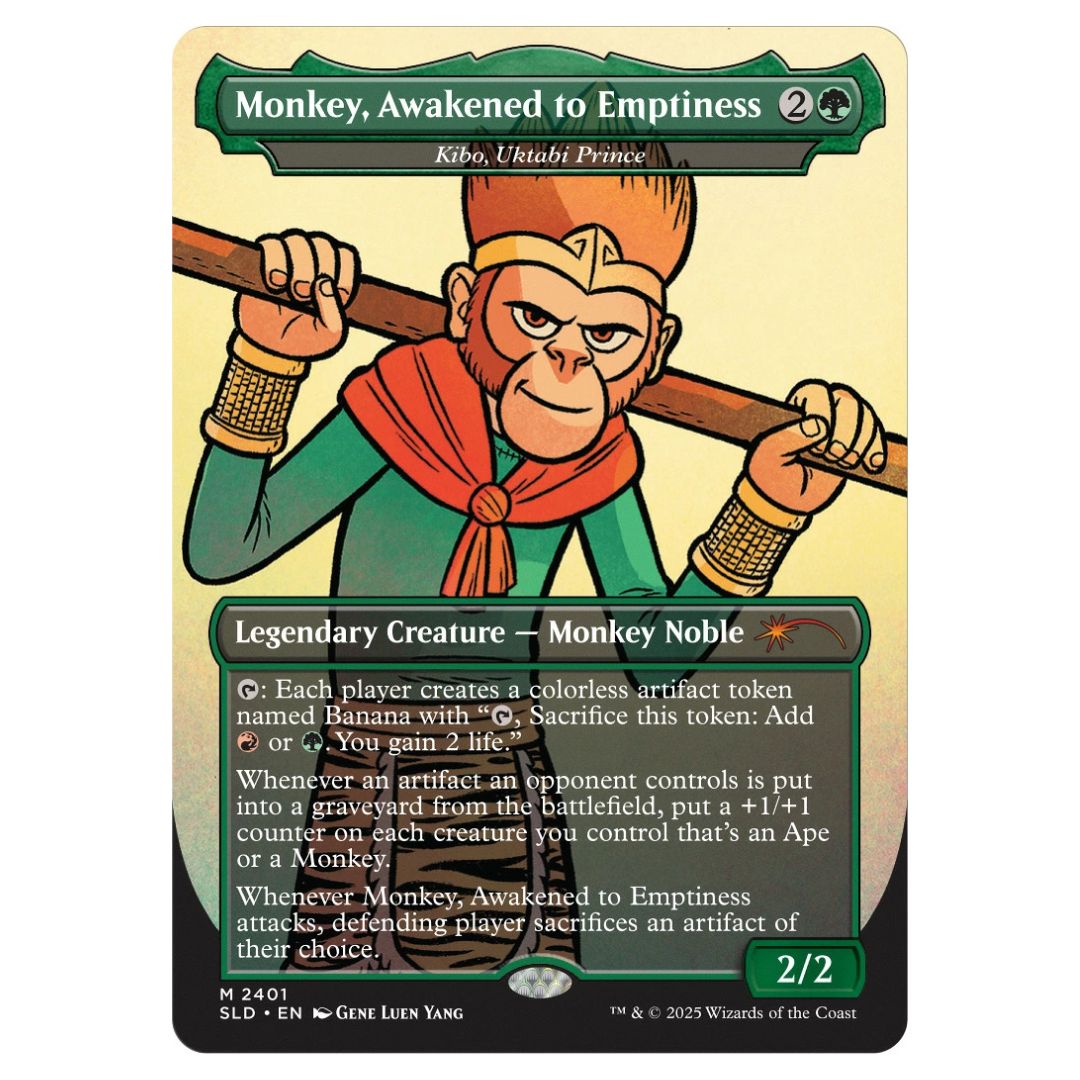 Magic The Gathering Secret Lair Gene Luen Yang Journey to the West