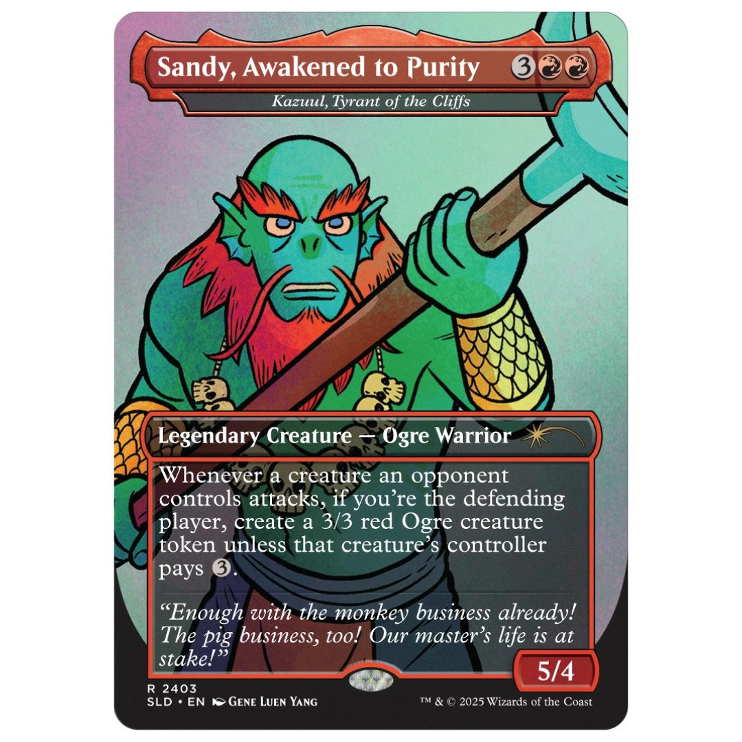 Magic The Gathering Secret Lair Gene Luen Yang Journey to the West