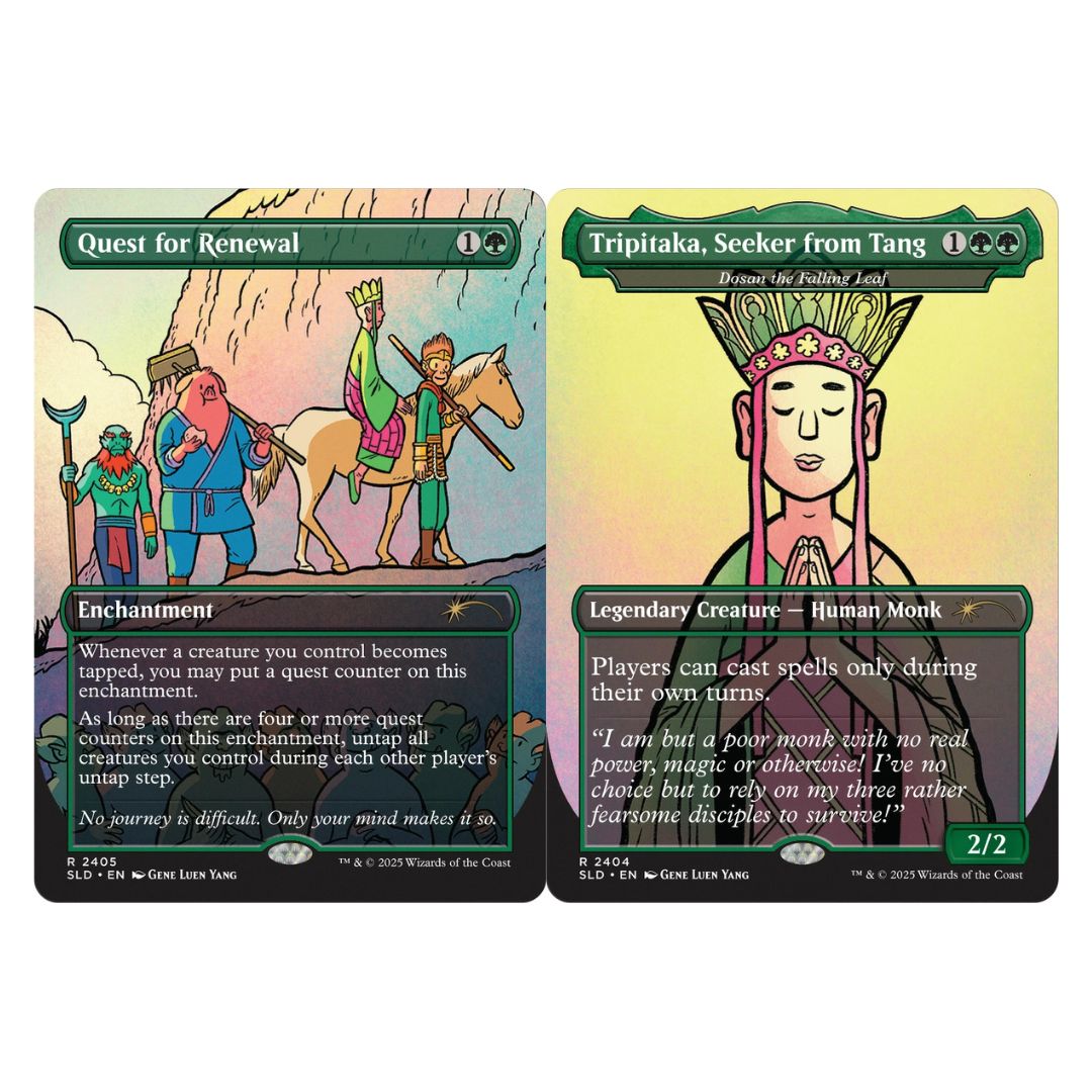 Magic The Gathering Secret Lair Gene Luen Yang Journey to the West