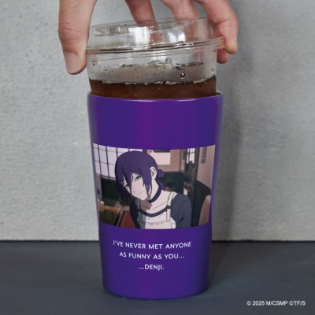 Chainsaw Man Reze Arc Coffee Tumbler Vacuum Insulated Stylish Anime