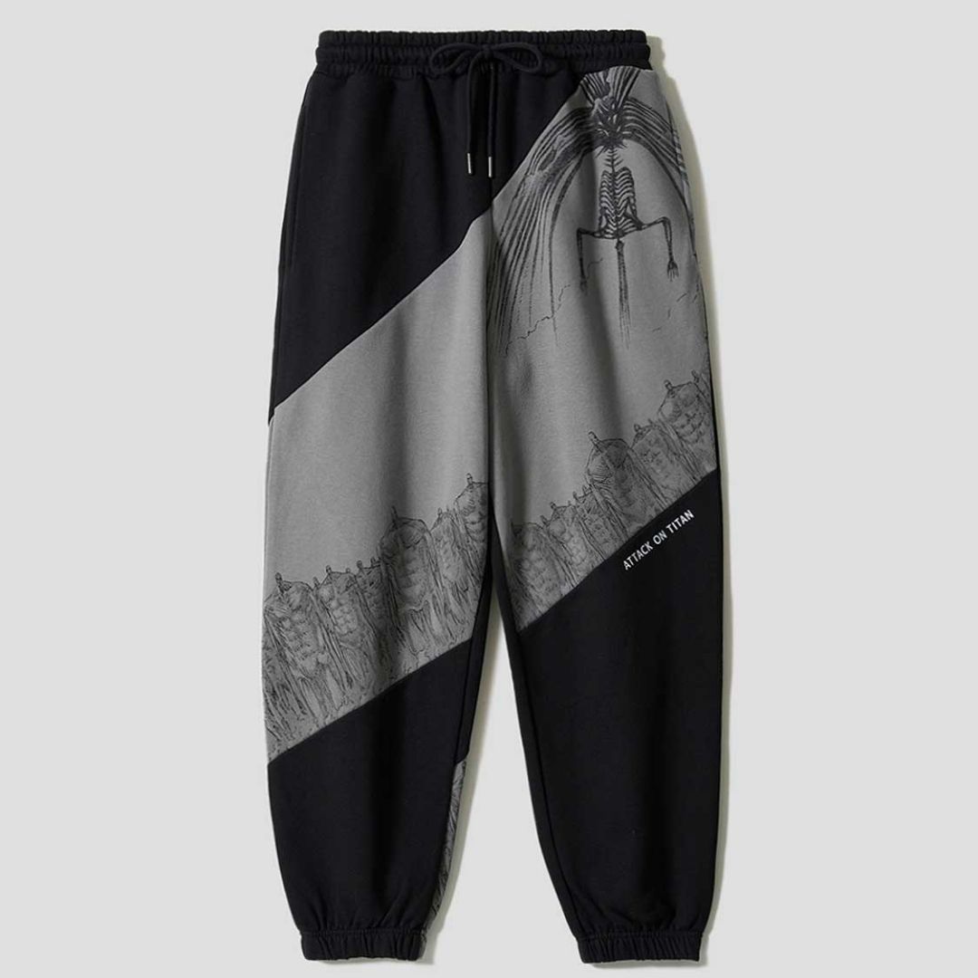 Attack on Titan The Rumbling Sweatpants Eren Doomsday Titan Fleece Anime Attack on Titan The Rumbling Sweatpants Eren Doomsday Titan Fleece Anime