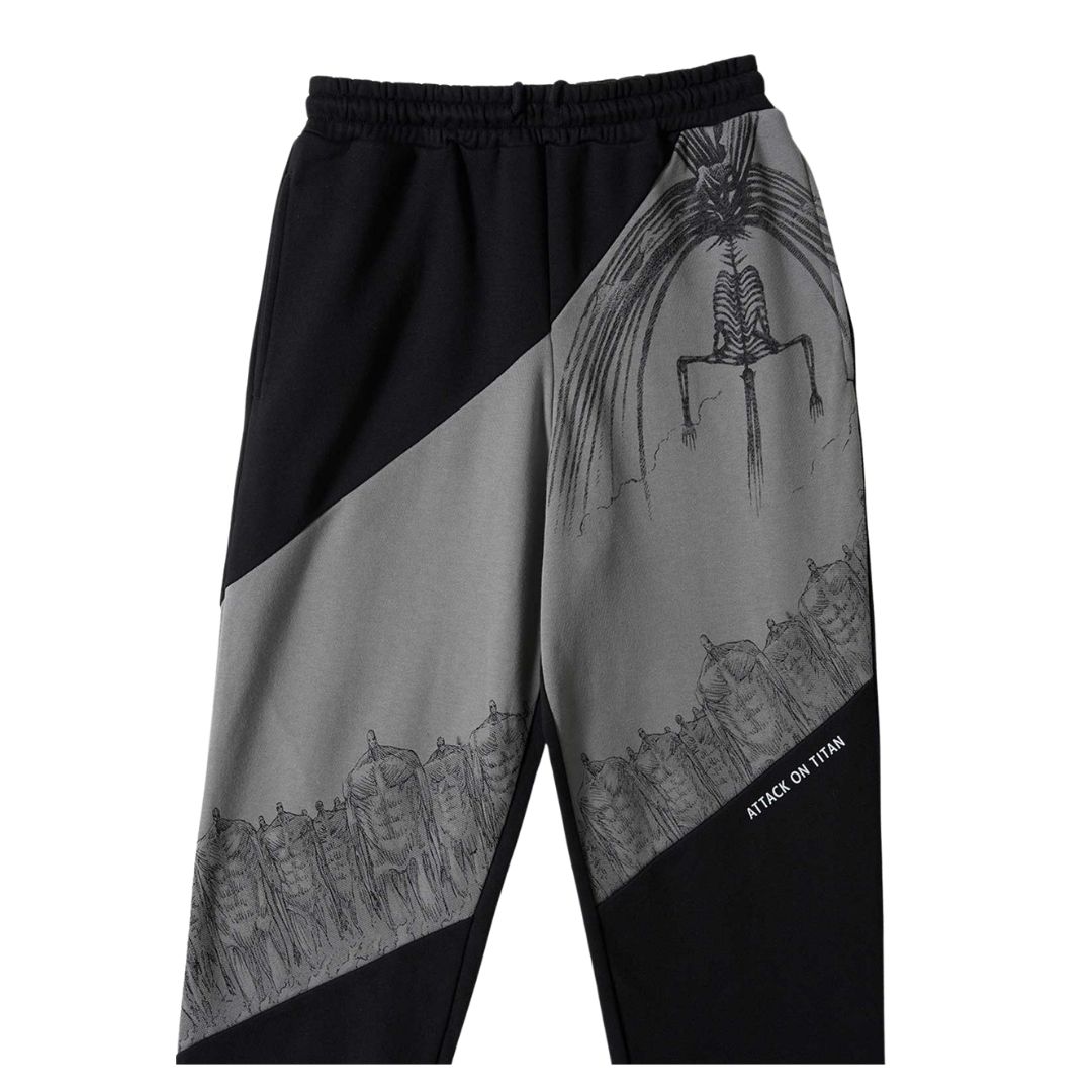 Attack on Titan The Rumbling Sweatpants Eren Doomsday Titan Fleece Anime Attack on Titan The Rumbling Sweatpants Eren Doomsday Titan Fleece Anime