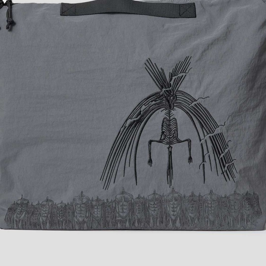 Attack on Titan The Rumbling Shoulder Bag Eren Doomsday Titan Embroidery