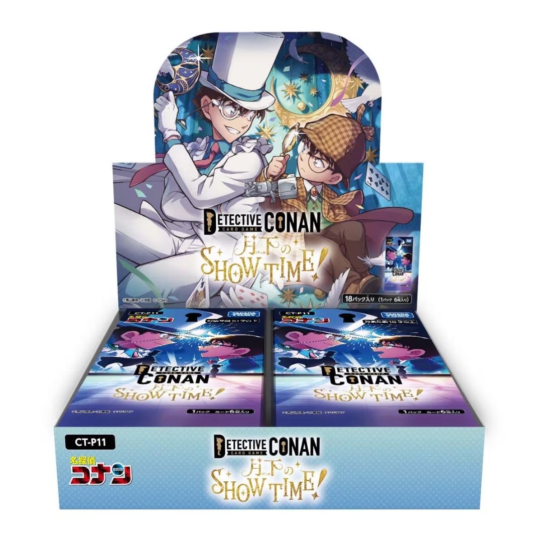 Detective Conan TCG CT-P11 Show Time Under the Moonlight Box 18 Pack