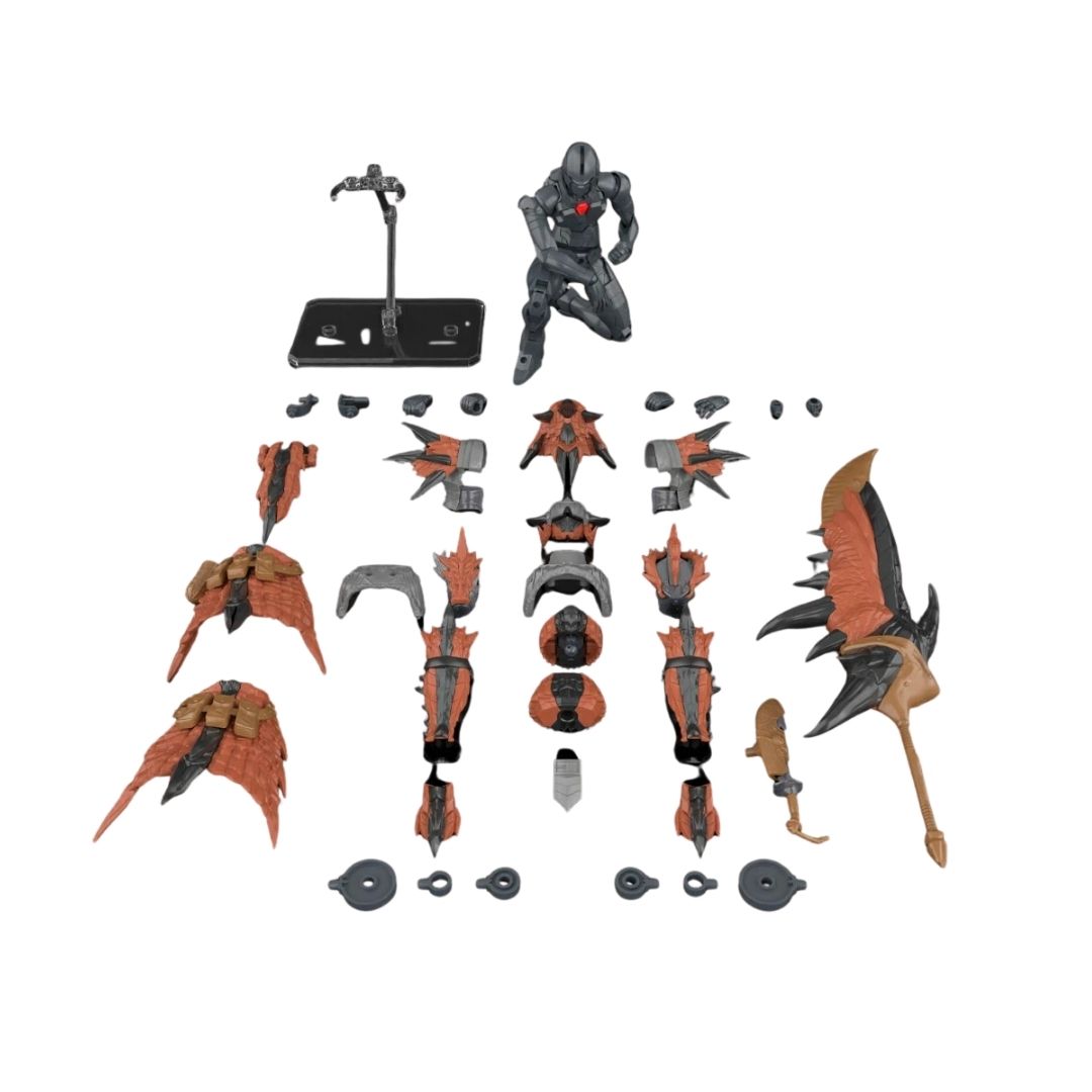 Model Kit 30MF Monster Hunter Wilds Rathalos Armor Original Bandai