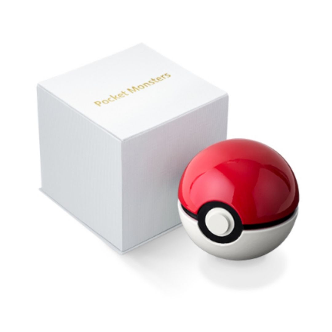U-Treasure Pokemon Monster Ball Case Premium Wooden Accessory Box Jewelry