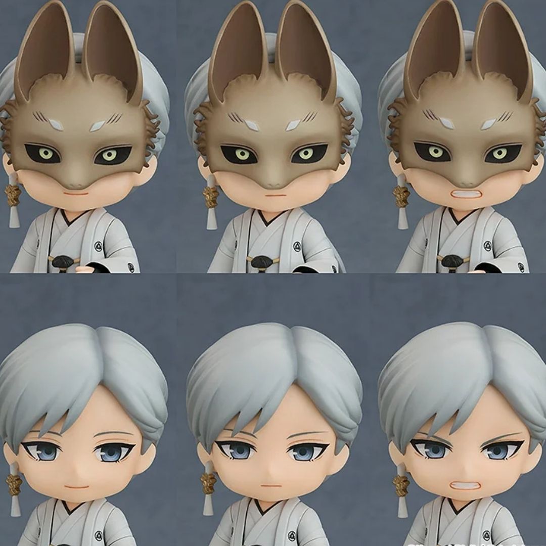 SILENT HILL f Nendoroid Fox Mask Man 100mm Figure with Bonus Parts