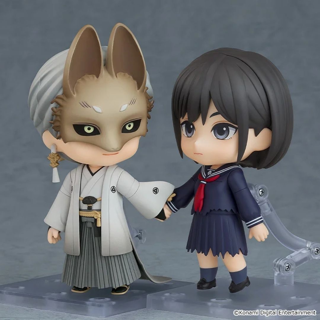 SILENT HILL f Nendoroid Fox Mask Man 100mm Figure with Bonus Parts