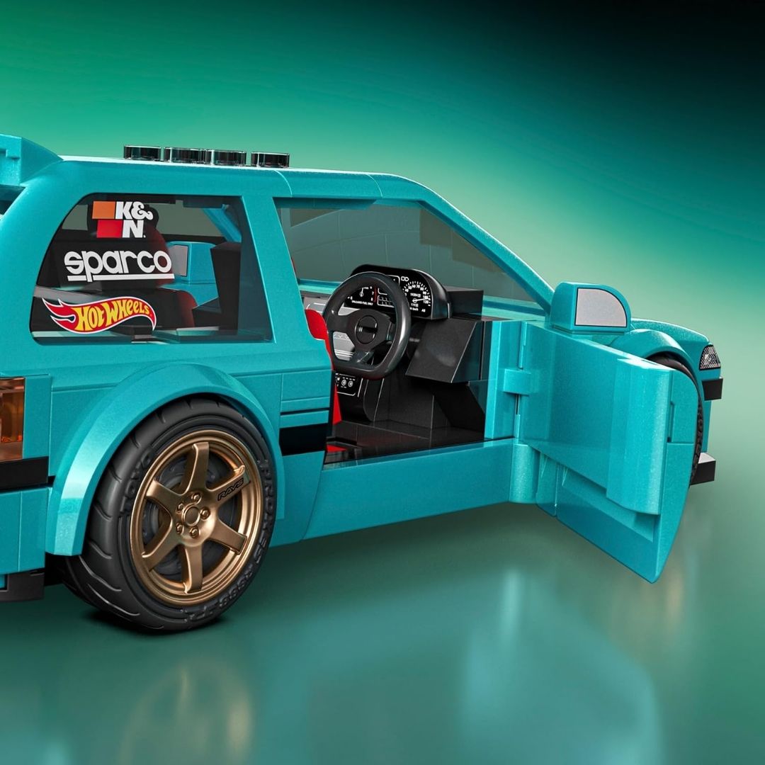 Hot Wheels Custom Honda Civic EF Block Set 248 Pieces Mattel Brick Shop Hot Wheels Custom Honda Civic EF Block Set 248 Pieces Mattel Brick Shop