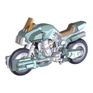 Hasegawa Mospeada VR-052F Stick Model Plastic Kit 1:32 Realistic Bike Detail Hasegawa Mospeada VR-052F Stick Model Plastic Kit 1:32 Realistic Bike Detail
