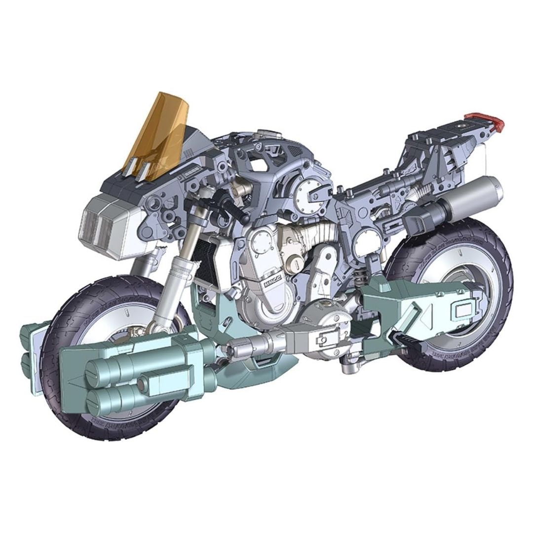 Hasegawa Mospeada VR-052F Stick Model Plastic Kit 1:32 Realistic Bike Detail
