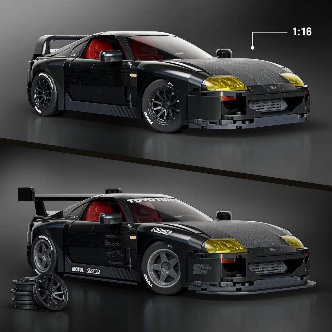 HOT WHEELS 94 TOYOTA SUPRA MKIV BLOCK SET BRICK KOLEKTOR