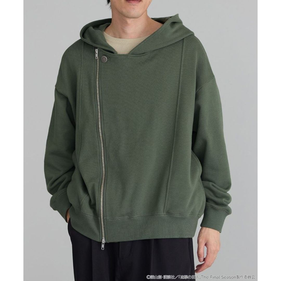 ATTACK ON TITAN SURVEY CORPS HOODIE EARTH MUSIC ECOLOGY