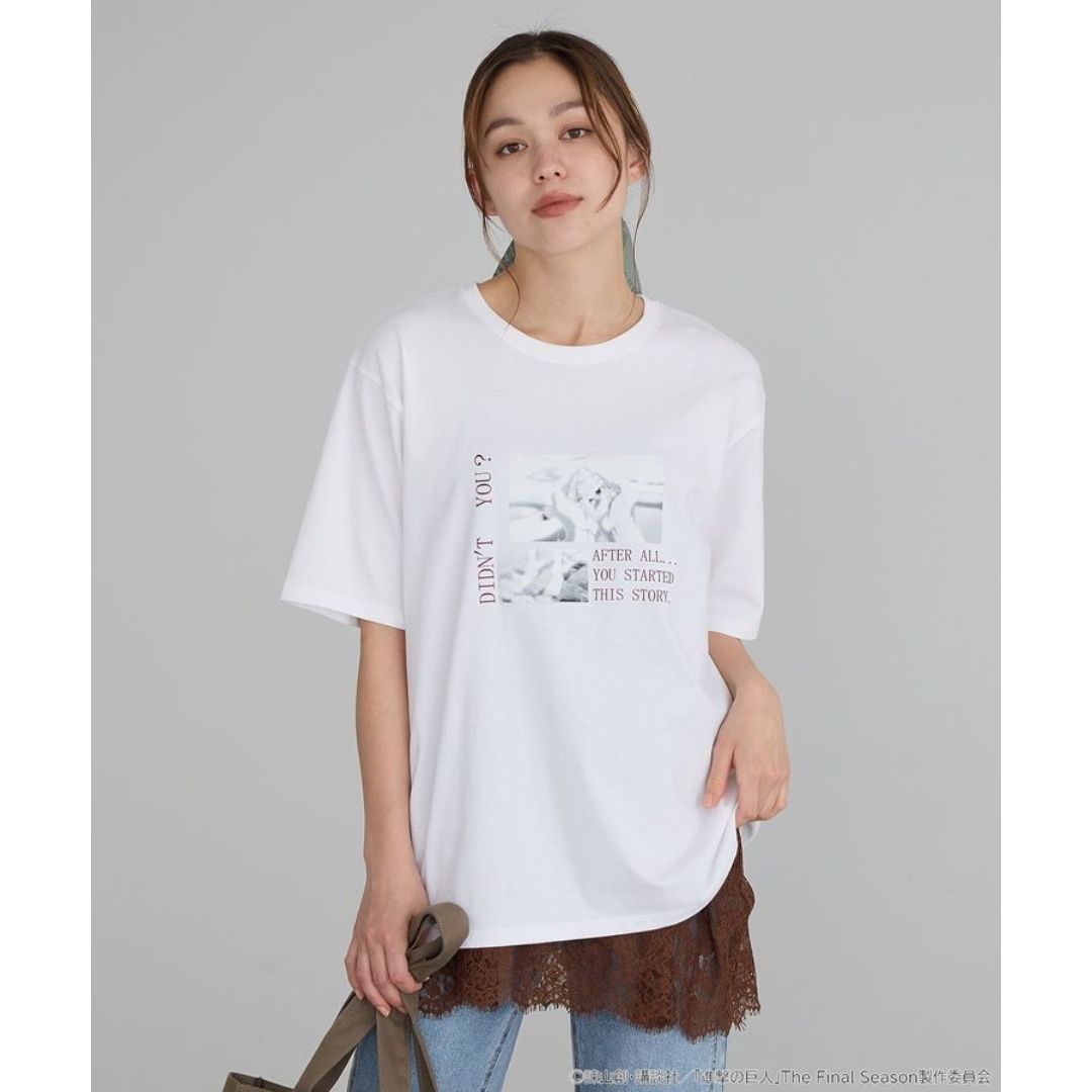 ATTACK ON TITAN THE BEGINNING T-SHIRT EARTH MUSIC ECOLOGY
