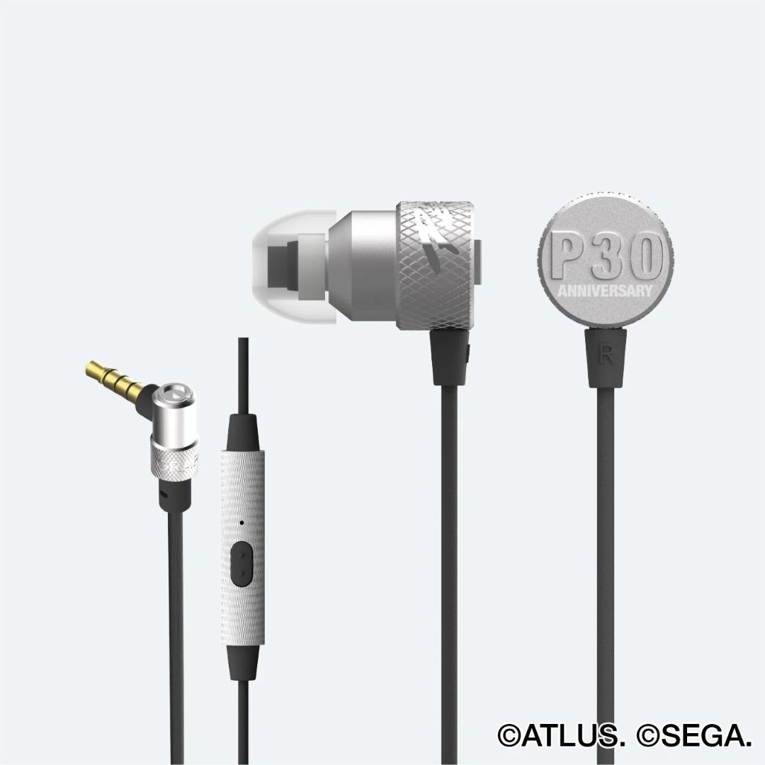 Persona 30th Anniversary Edition Earphones 1.2m Dual Dynamic Driver GRAPHT