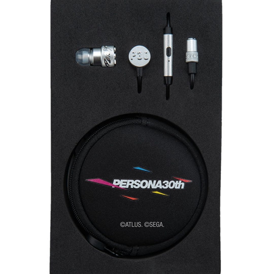 Persona 30th Anniversary Edition Earphones 1.2m Dual Dynamic Driver GRAPHT