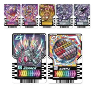 DX Ride Chemi Trading Card Last Gacha Set dengan 48 Jenis Kartu Koleksi DX Ride Chemi Trading Card Last Gacha Set dengan 48 Jenis Kartu Koleksi
