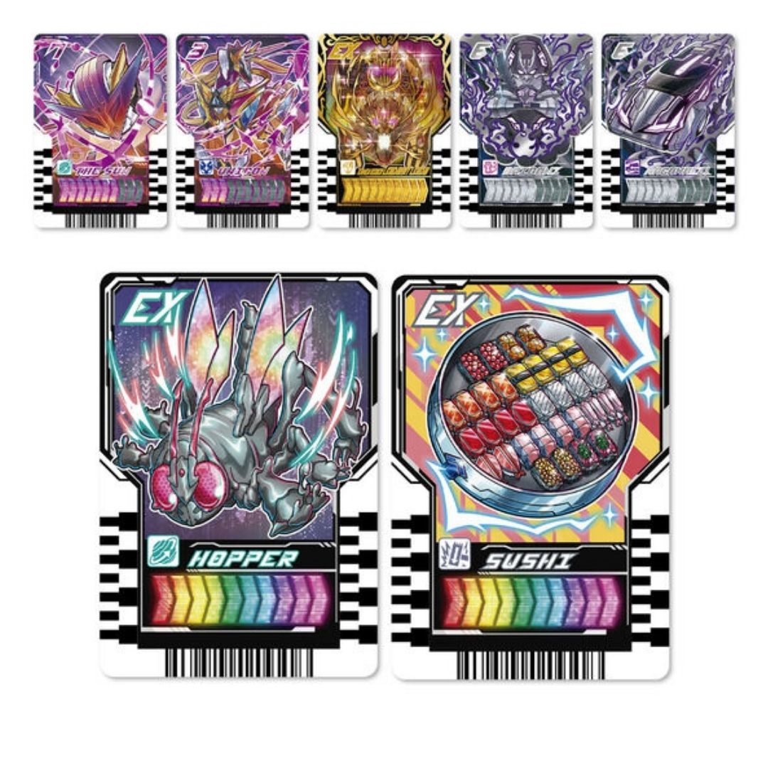 DX Ride Chemi Trading Card Last Gacha Set dengan 48 Jenis Kartu Koleksi DX Ride Chemi Trading Card Last Gacha Set dengan 48 Jenis Kartu Koleksi