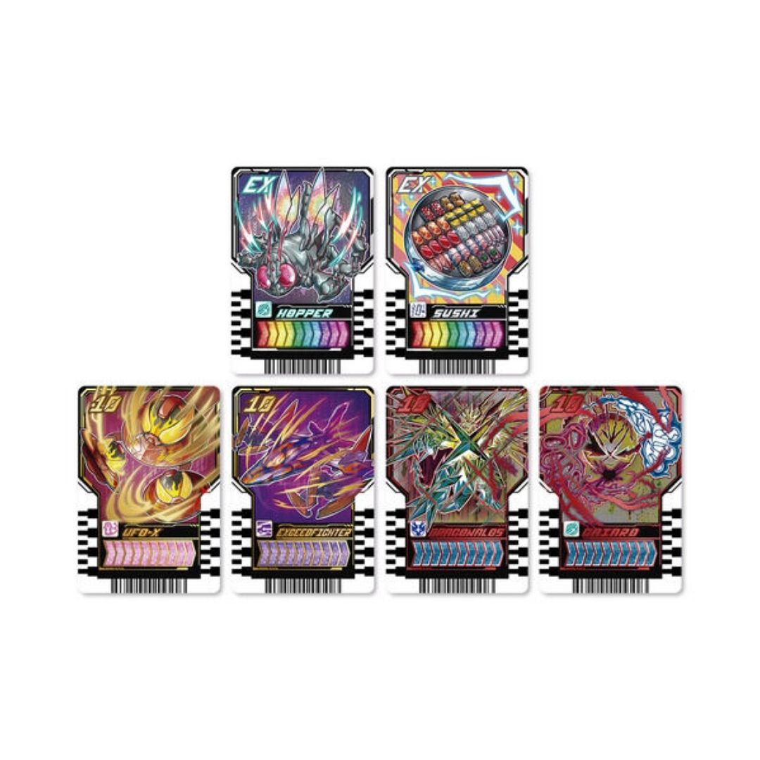 DX Ride Chemi Trading Card Last Gacha Set dengan 48 Jenis Kartu Koleksi DX Ride Chemi Trading Card Last Gacha Set dengan 48 Jenis Kartu Koleksi