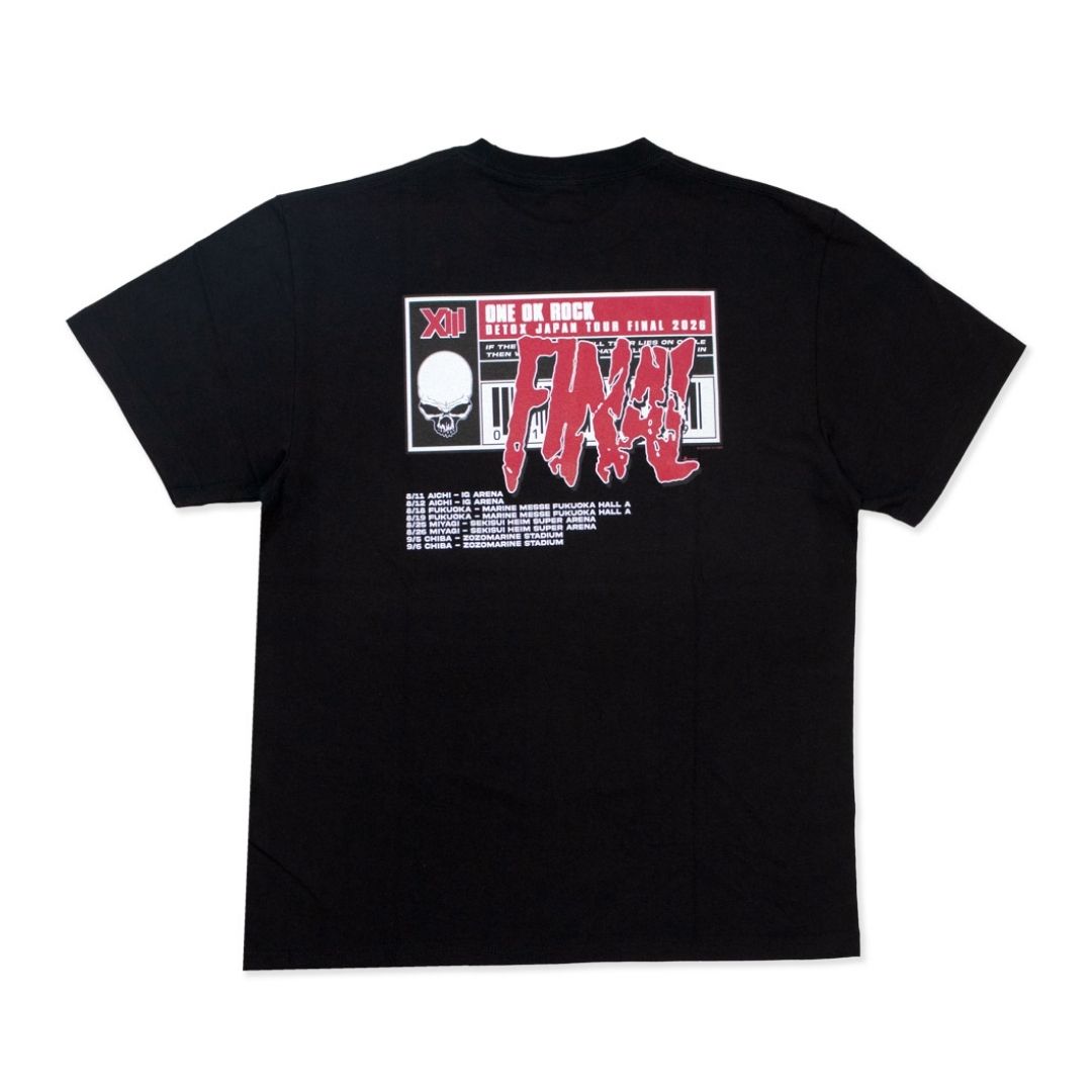 ONE OK ROCK DETOX JAPAN FINAL T-Shirt 2026 RED Cotton S-XL