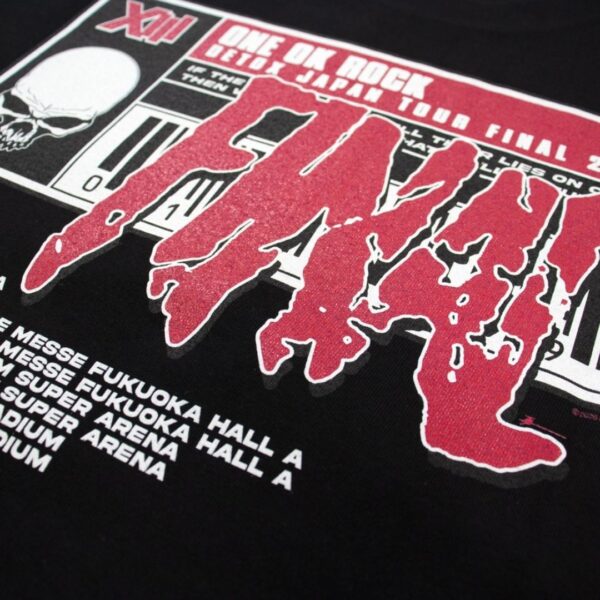 ONE OK ROCK DETOX JAPAN FINAL T-Shirt 2026 RED Cotton S-XL