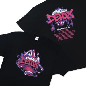 ONE OK ROCK DETOX JAPAN FINAL T-Shirt B Black 2026 Official Merchandise ONE OK ROCK DETOX JAPAN FINAL T-Shirt B Black 2026 Official Merchandise