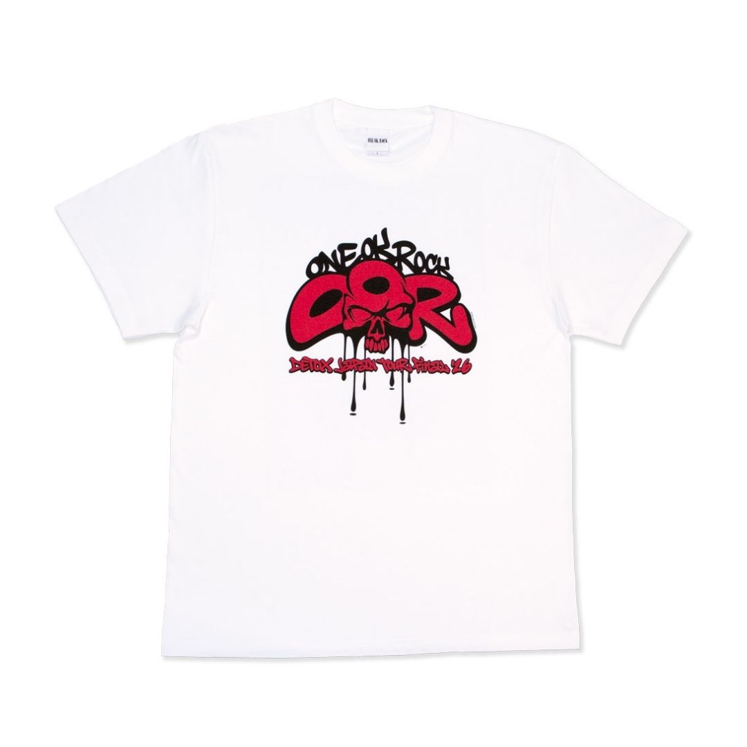 ONE OK ROCK DETOX JAPAN FINAL T-Shirt C White 2026 Official Merchandise
