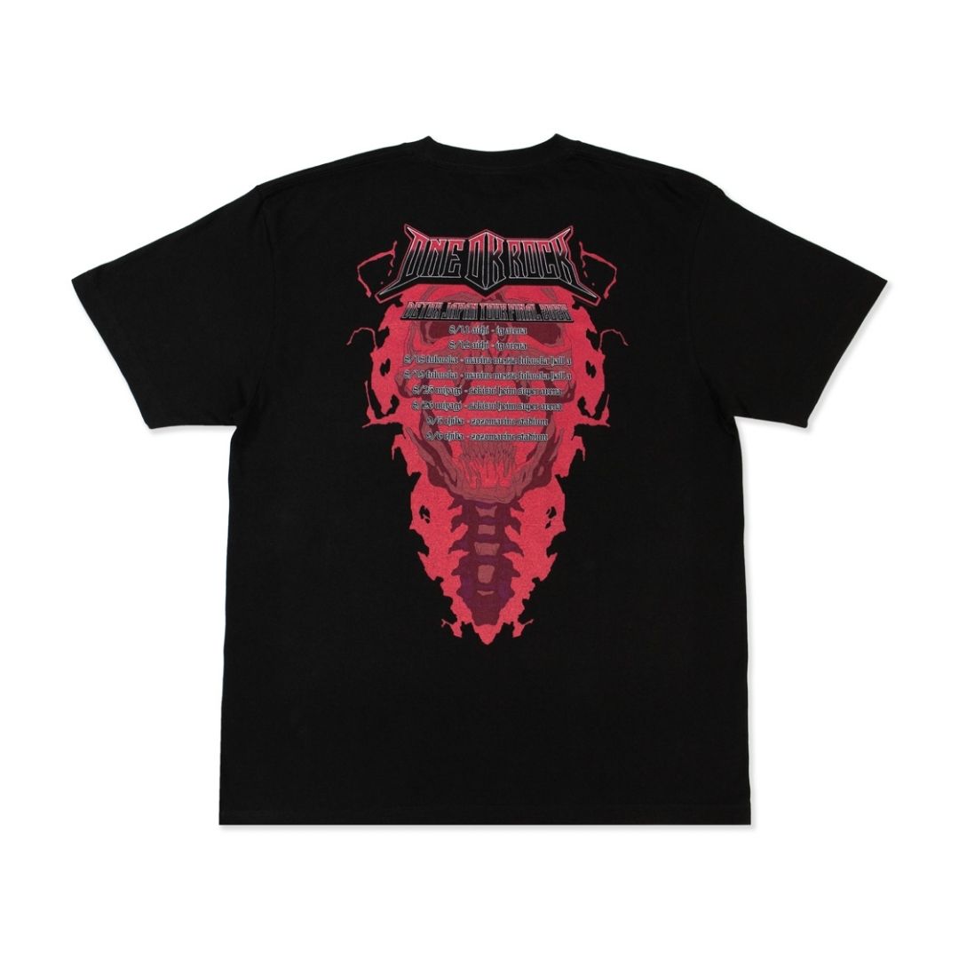 ONE OK ROCK DETOX JAPAN FINAL T-Shirt D Red 2026 Official Merchandise ONE OK ROCK DETOX JAPAN FINAL T-Shirt D Red 2026 Official Merchandise