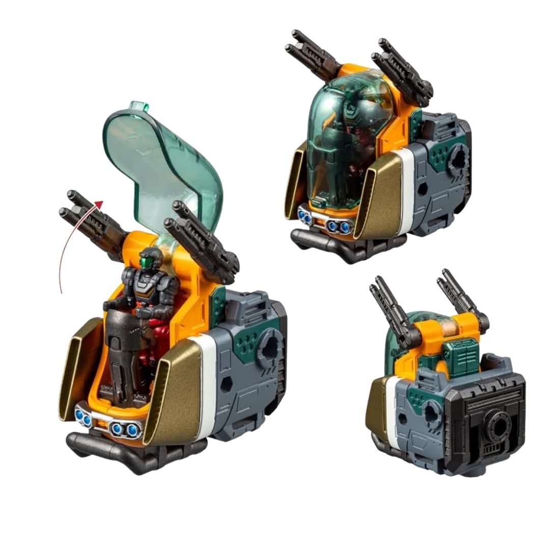 Takara Tomy T-SPARK Diaclone D Vehicles Set 9 Ground Mission Terbaru