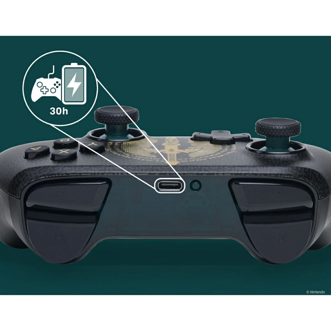 Controller Wireless Nintendo Switch 2 PowerA Master Sword dengan Hall Effect