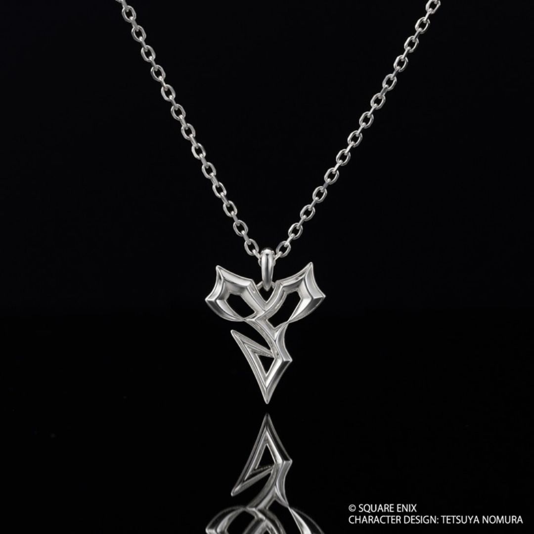 Final Fantasy X Silver Necklace Zanarkand Abes SV925 dengan Desain Ikonik