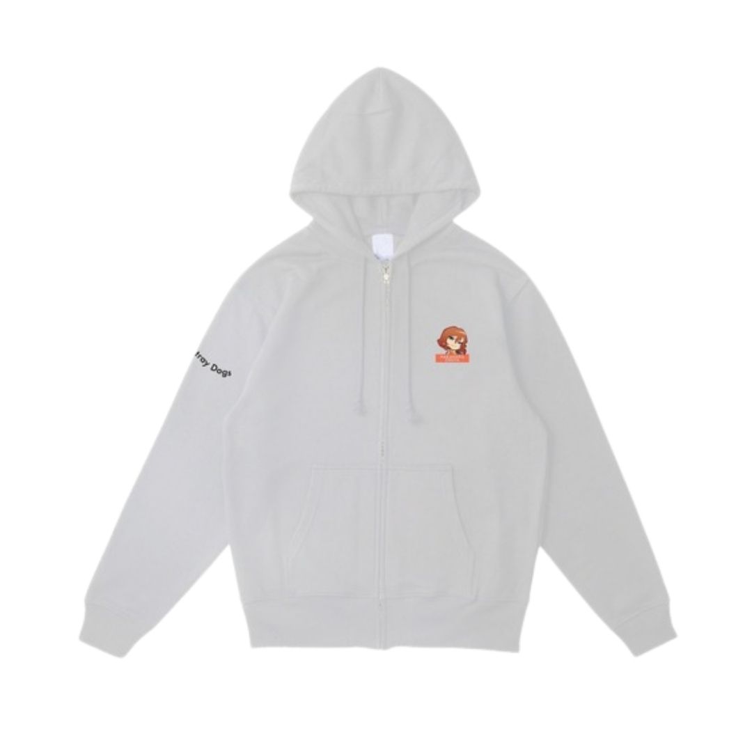 Bungo Stray Dogs x ZOZOTOWN Zip-Up Hoodie dengan Desain Karakter Eksklusif Bungo Stray Dogs x ZOZOTOWN Zip-Up Hoodie dengan Desain Karakter Eksklusif