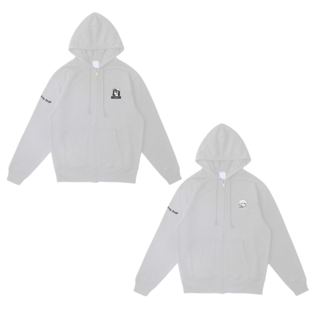 Bungo Stray Dogs x ZOZOTOWN Zip-Up Hoodie dengan Desain Karakter Eksklusif Bungo Stray Dogs x ZOZOTOWN Zip-Up Hoodie dengan Desain Karakter Eksklusif