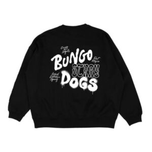 Bungo Stray Dogs x ZOZOTOWN Sweatshirt dengan Desain Street Style Unisex