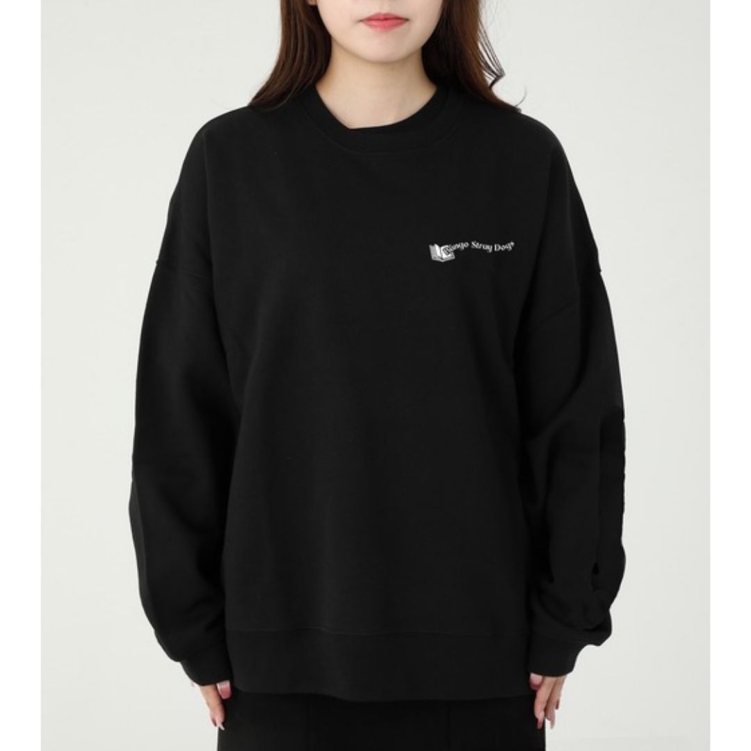 Bungo Stray Dogs x ZOZOTOWN Sweatshirt dengan Desain Street Style Unisex