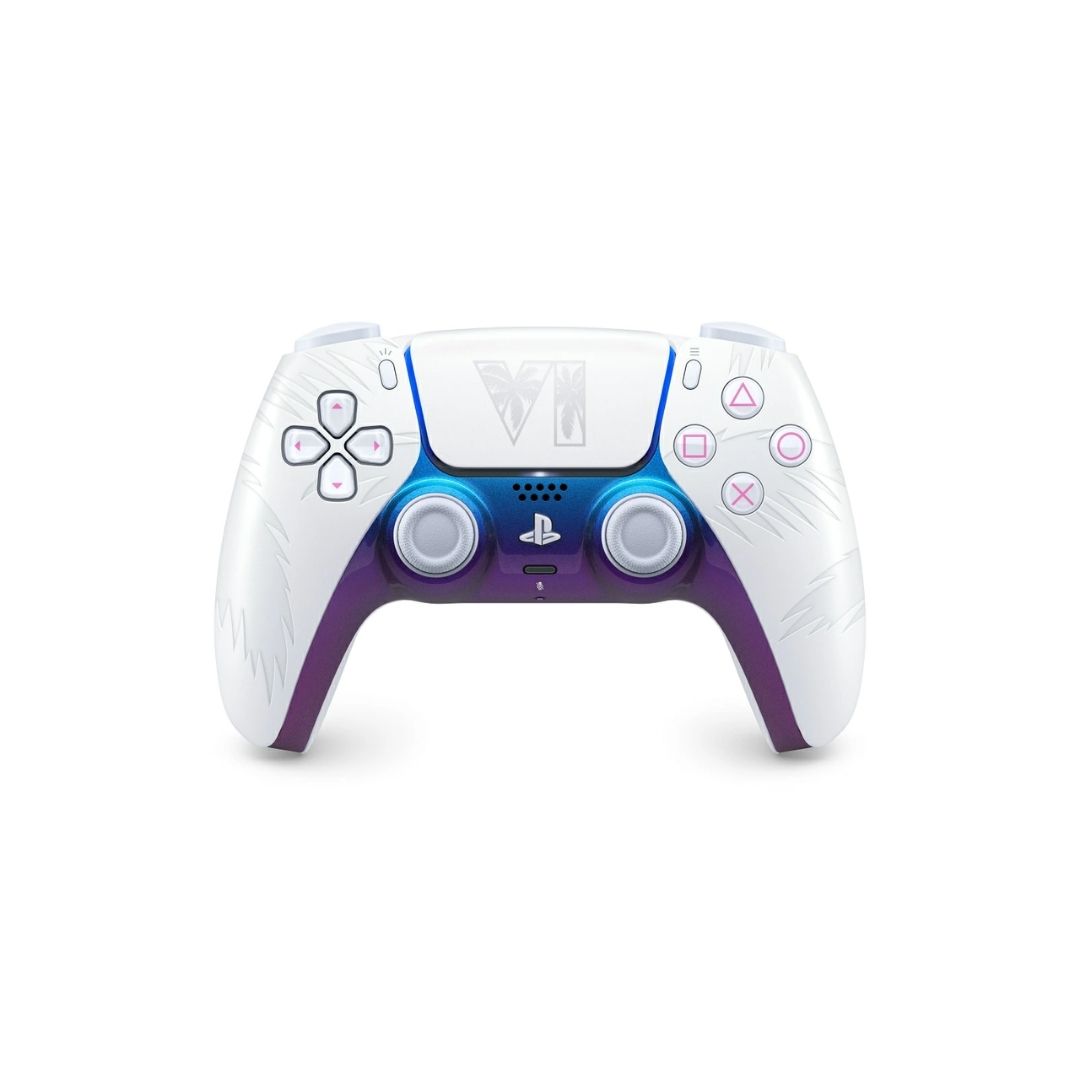 DualSense GTA VI White Limited Edition dengan Desain Vice City Premium DualSense GTA VI White Limited Edition dengan Desain Vice City Premium