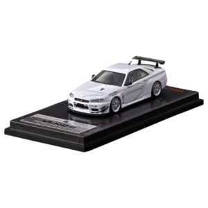 Ignition Model Nissan Skyline GT-R R34 Mine's 1/64 White Diecast Model Ignition Model Nissan Skyline GT-R R34 Mine's 1/64 White Diecast Model